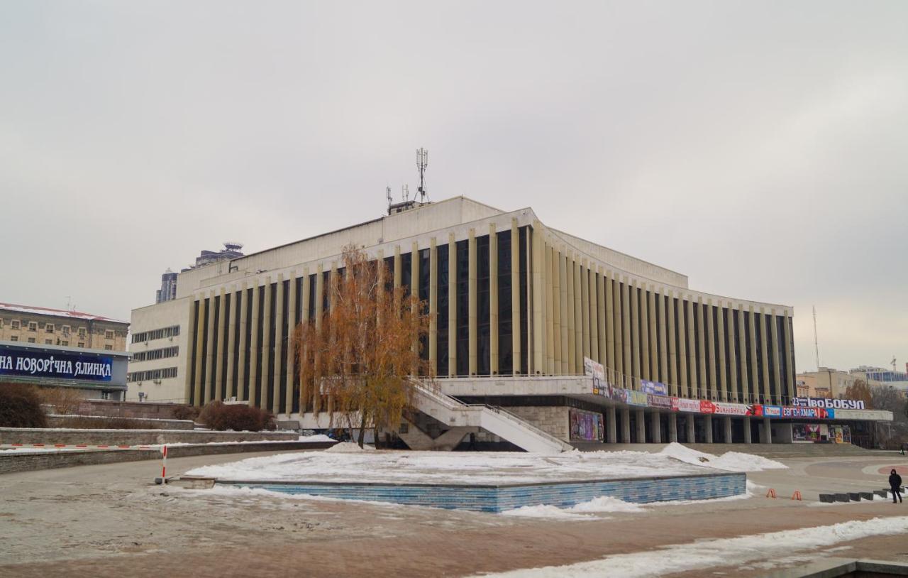 Квартира По Улице Большая Васильковская, 114 Kiev Exteriör bild